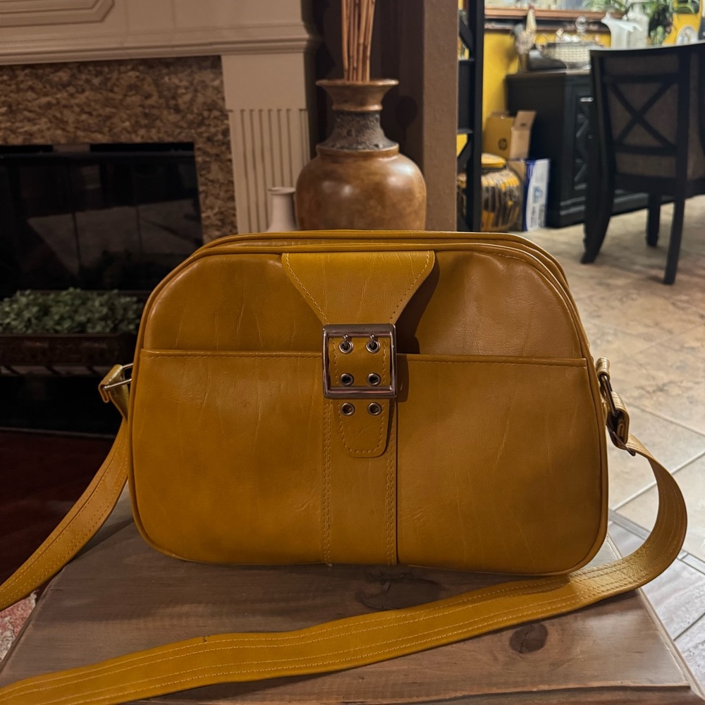 Vintage Samsonite Caribbea II Luggage Shoulder Bag Persian Gold Ladies Tote